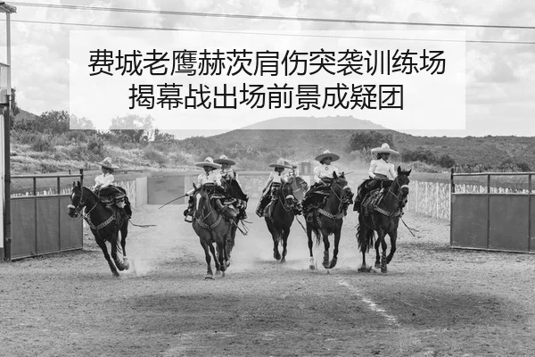 费城老鹰赫茨肩伤突袭训练场 揭幕战出场前景成疑团